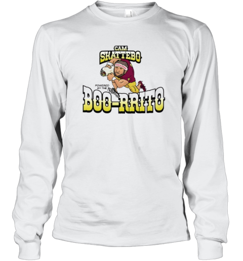 Cam Skattebo Powered By The Boo Rrito Long Sleeve T Shirt
