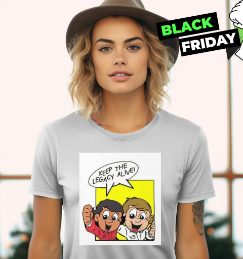 Ayrton Senna Keep The Legacy Alive Senninha Women039S T Shirt