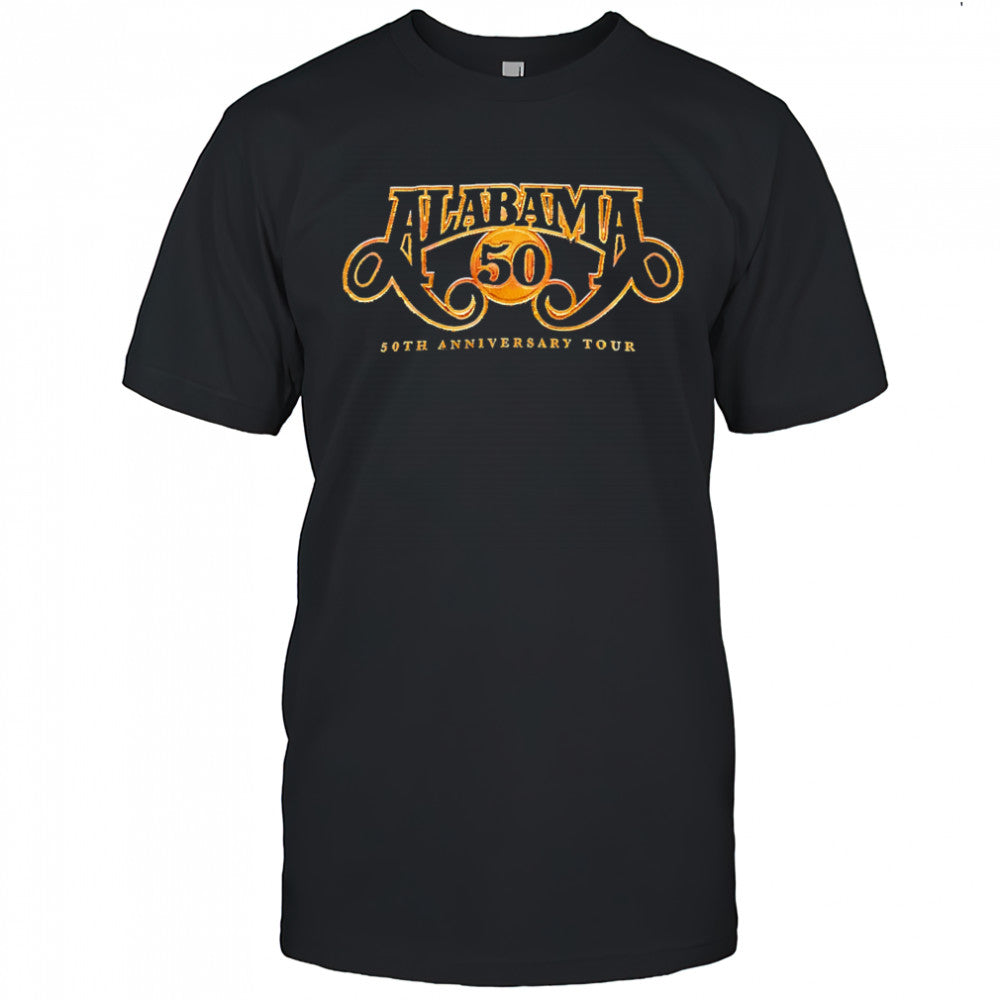 Alabama 50th Anniversary Tour 2025 shirt
