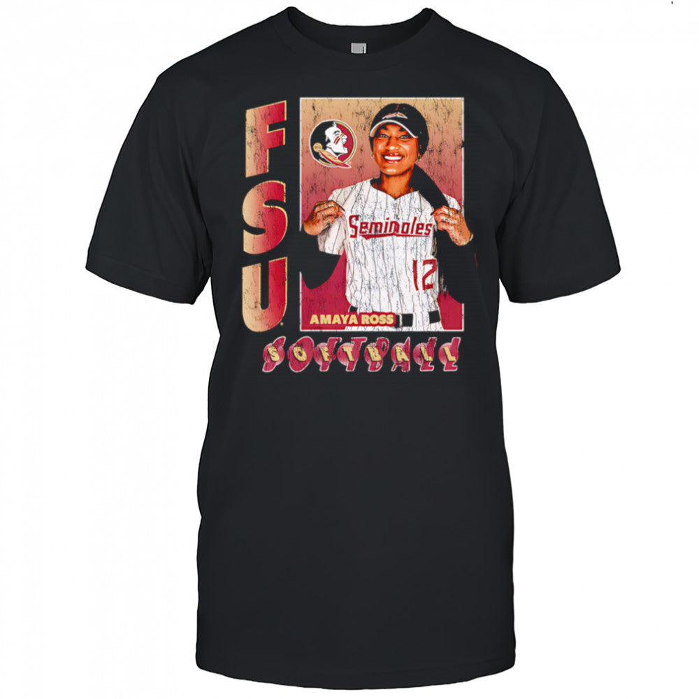 Amaya Ross Florida State softball retro shirt