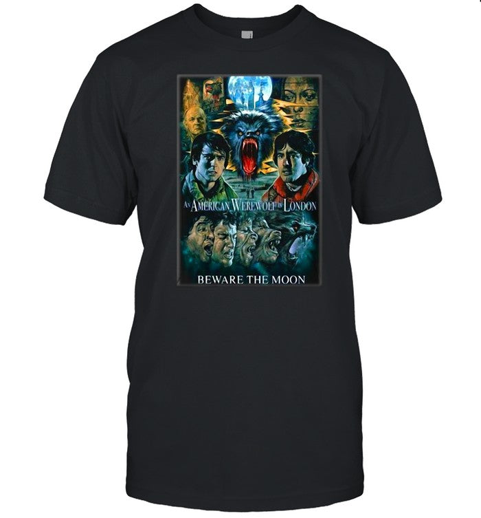 An American Werewolf In London Horror Halloween T shirt