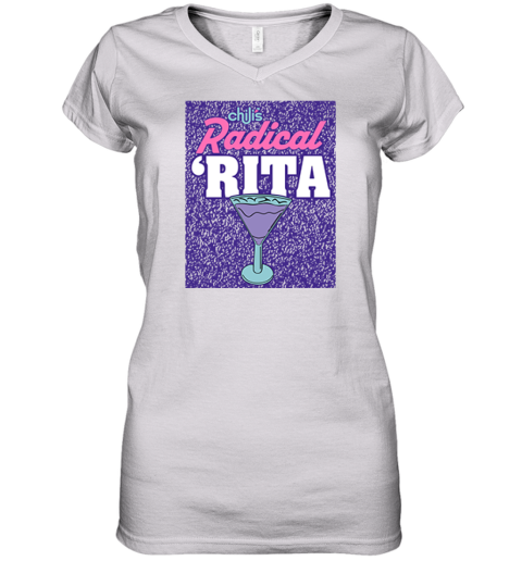 Chili039S Radical Rita Women039S V Neck T Shirt