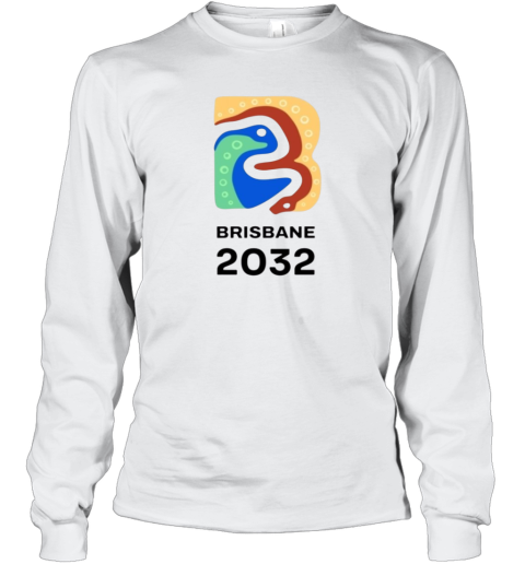Brown Snake Bin Chicken Olympic Logo 2032 Long Sleeve T Shirt