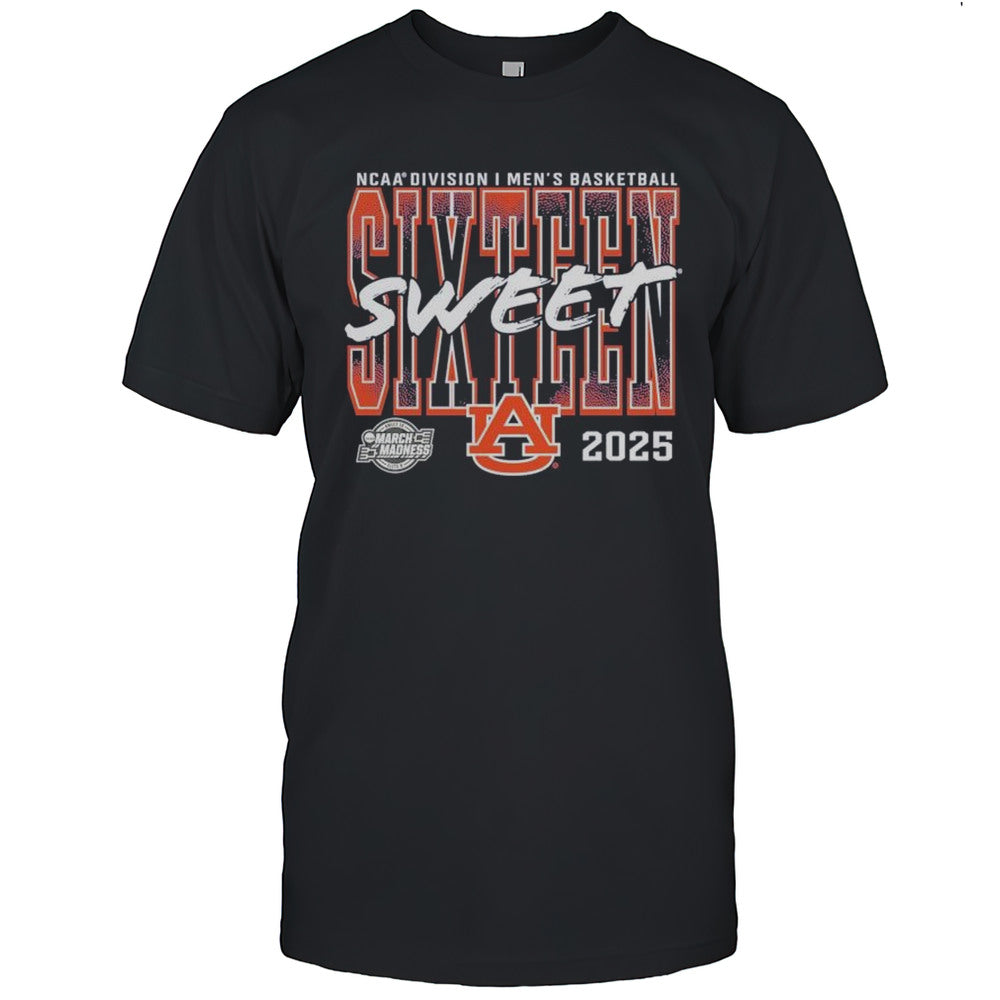 Auburn Tigers 2025 NCAA Mens Basketball Tournament March Madness Sweet 16 Shirts