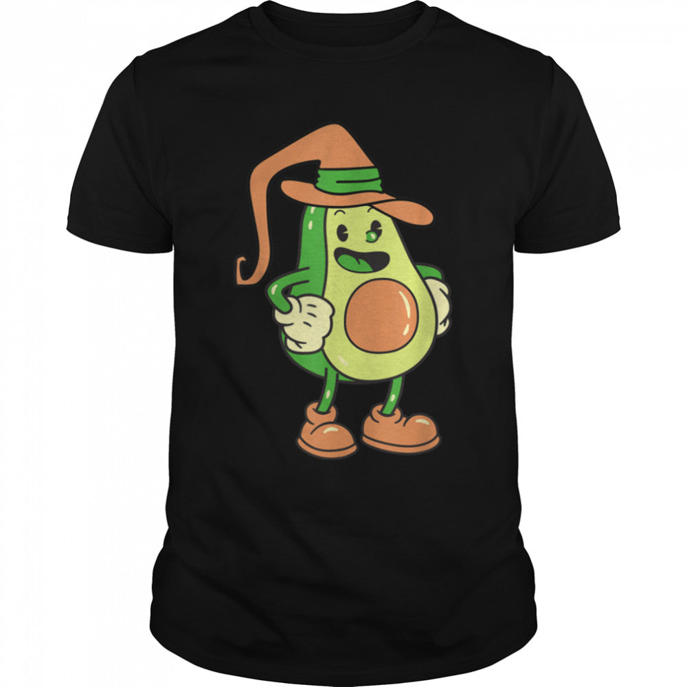 Avocado Vegan Lazy Halloween Costume T Shirt B0B7F3M8ZT