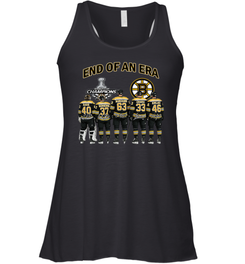 Boston Bruins End Of An Era Racerback Tank