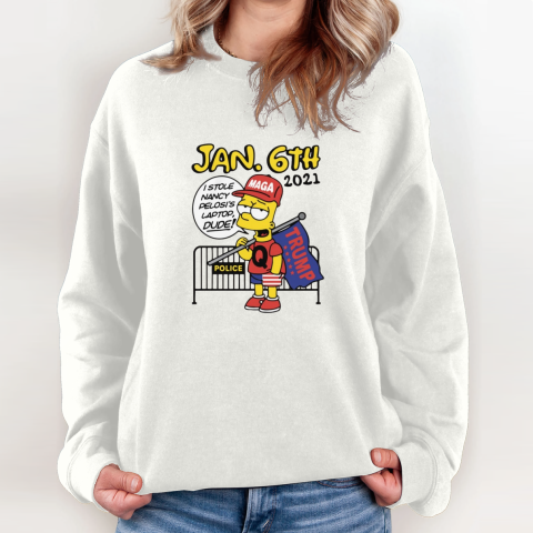 Bootleg Bart Jan 6Th 2021 Sweatshirt