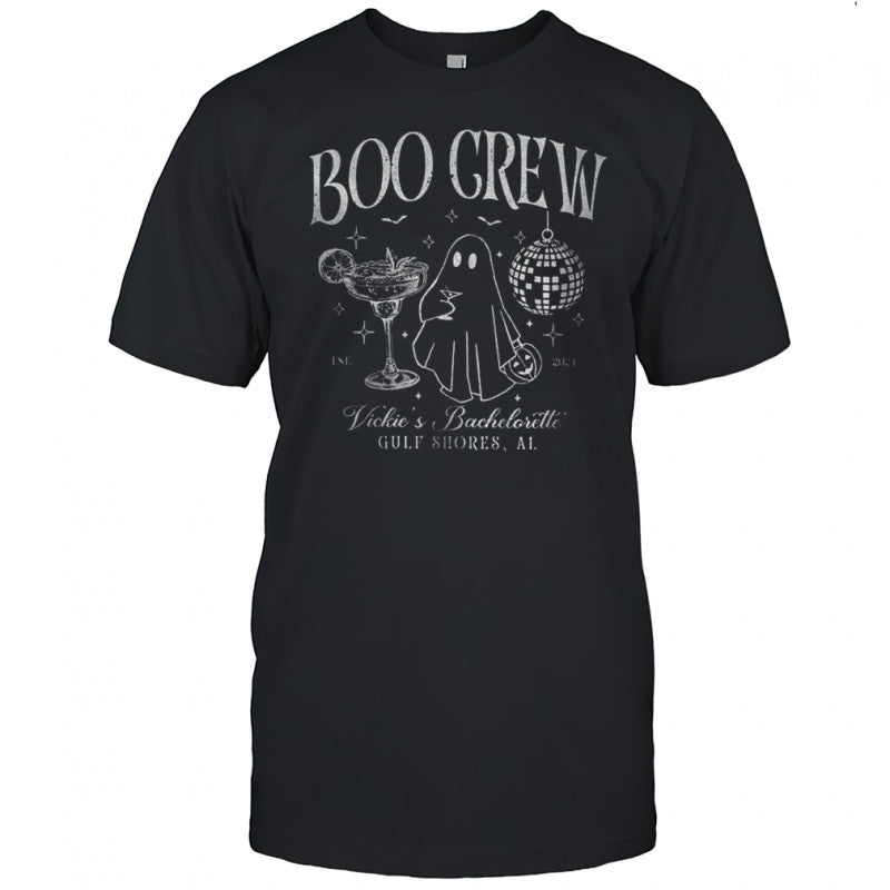 Boo Crew Cocktail Halloween Bachelorette shirt
