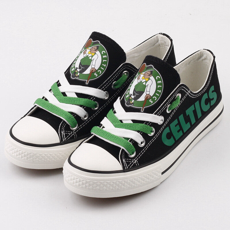 Boston Celtics Nba Low Top Canvas Shoes Sneakers T Dj205H