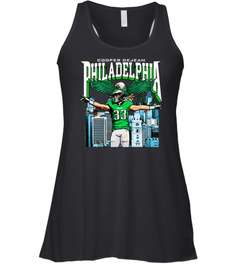 Dark Horse X Cooper Dejean Philadelphia Eagles Skyline Racerback Tank