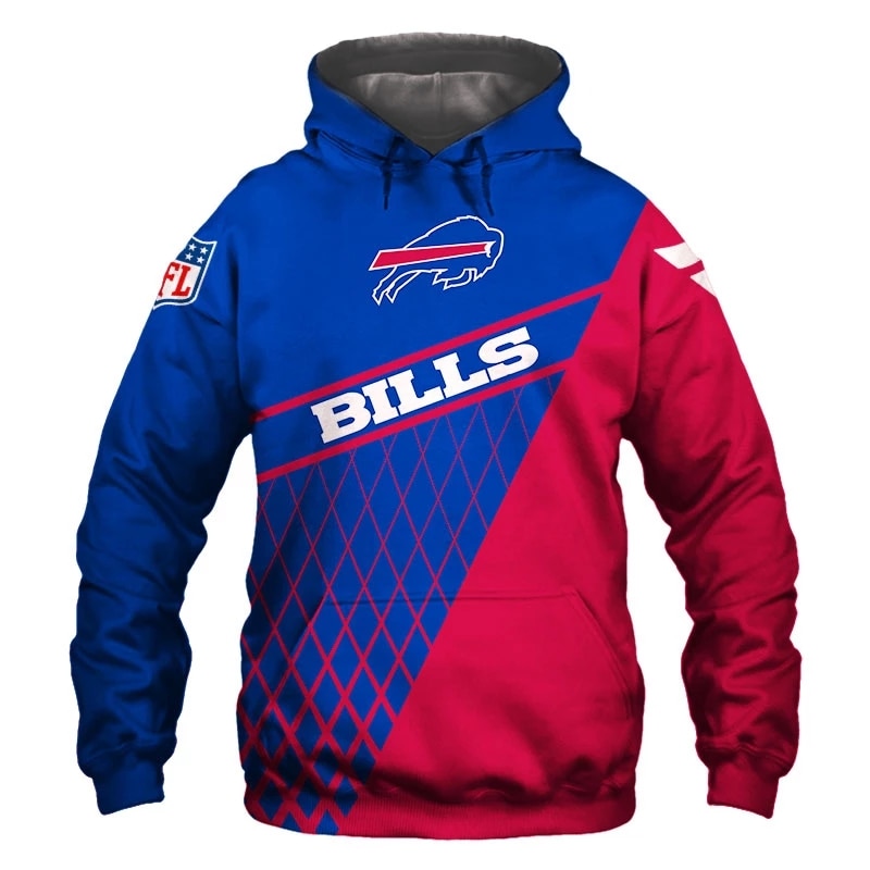 Buffalo Bills Mens Hoodie 3D With Hooded