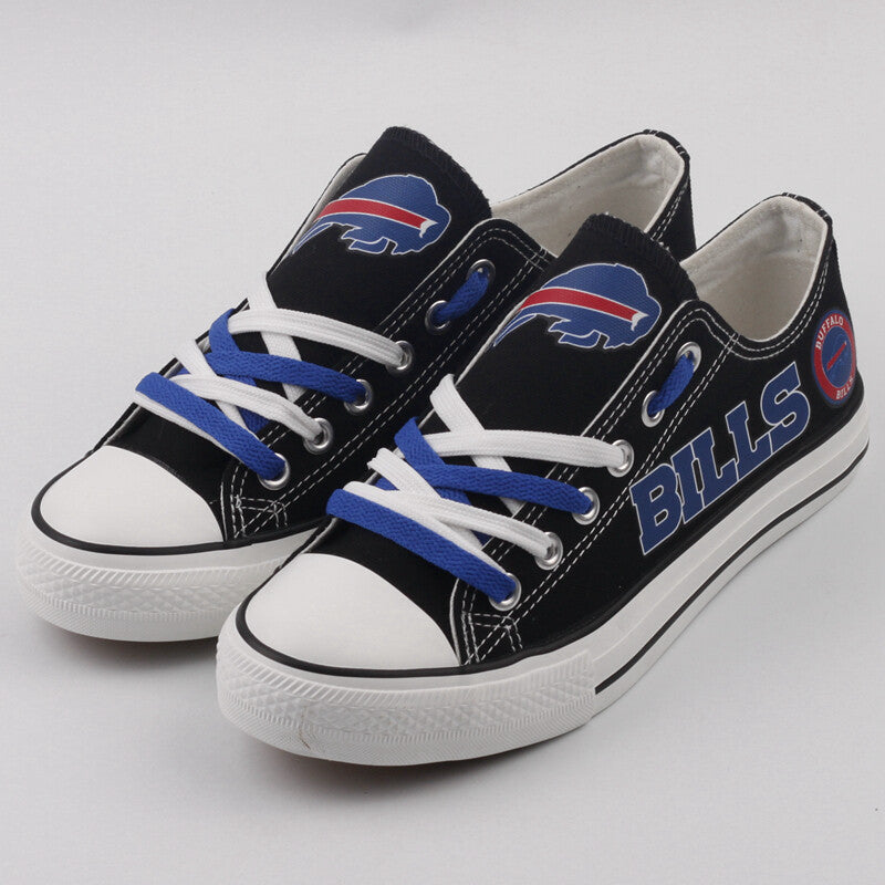 Buffalo Bills Nfl Fans Low Top Canvas Shoes Sneakers T Dj234H Personalized