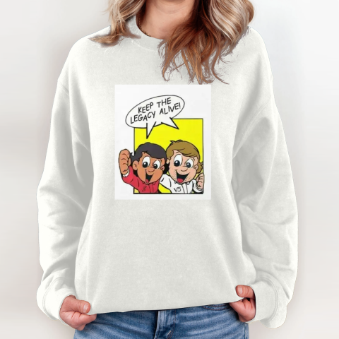 Ayrton Senna Keep The Legacy Alive Senninha Sweatshirt