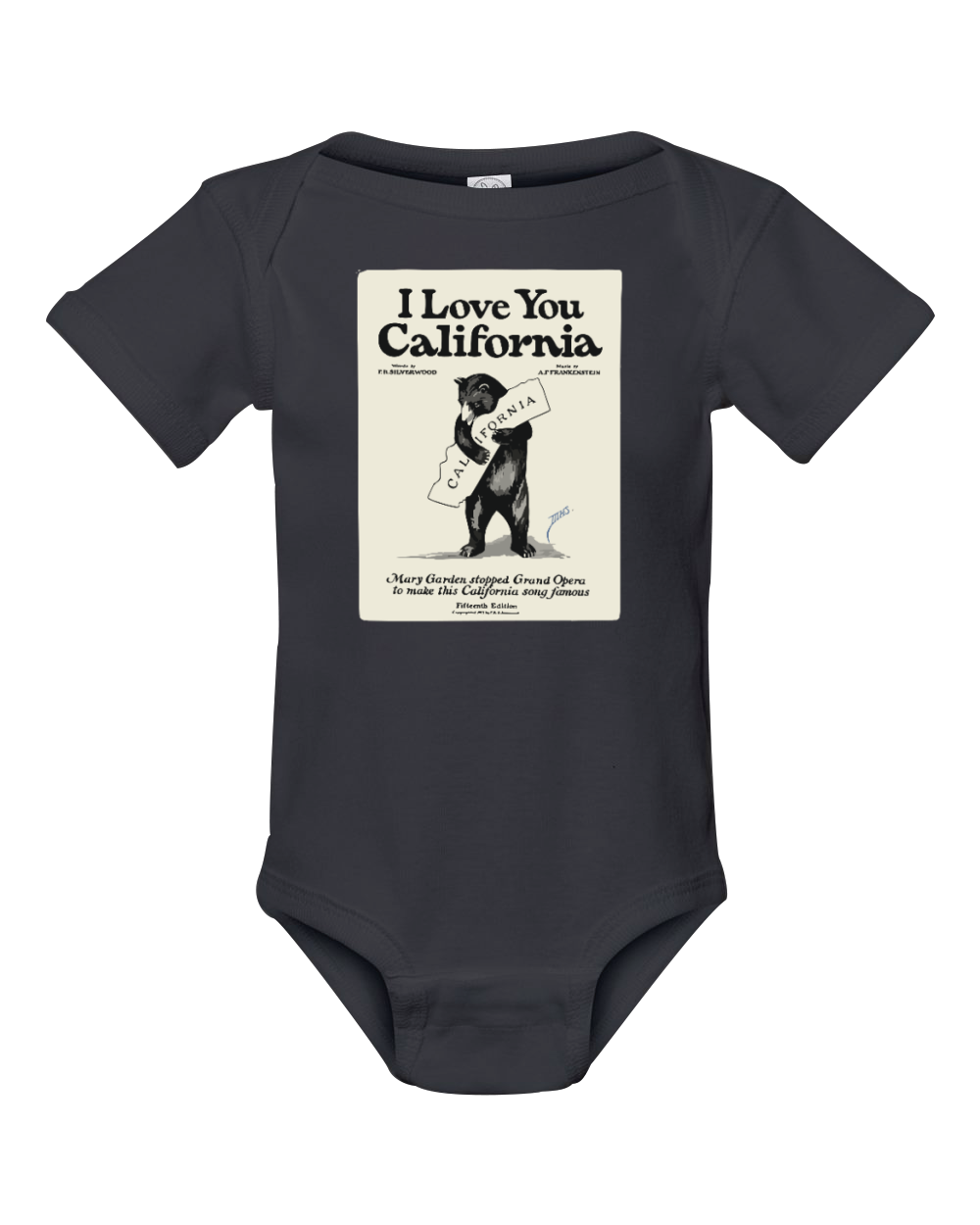 California I Love You Infant Bodysuit