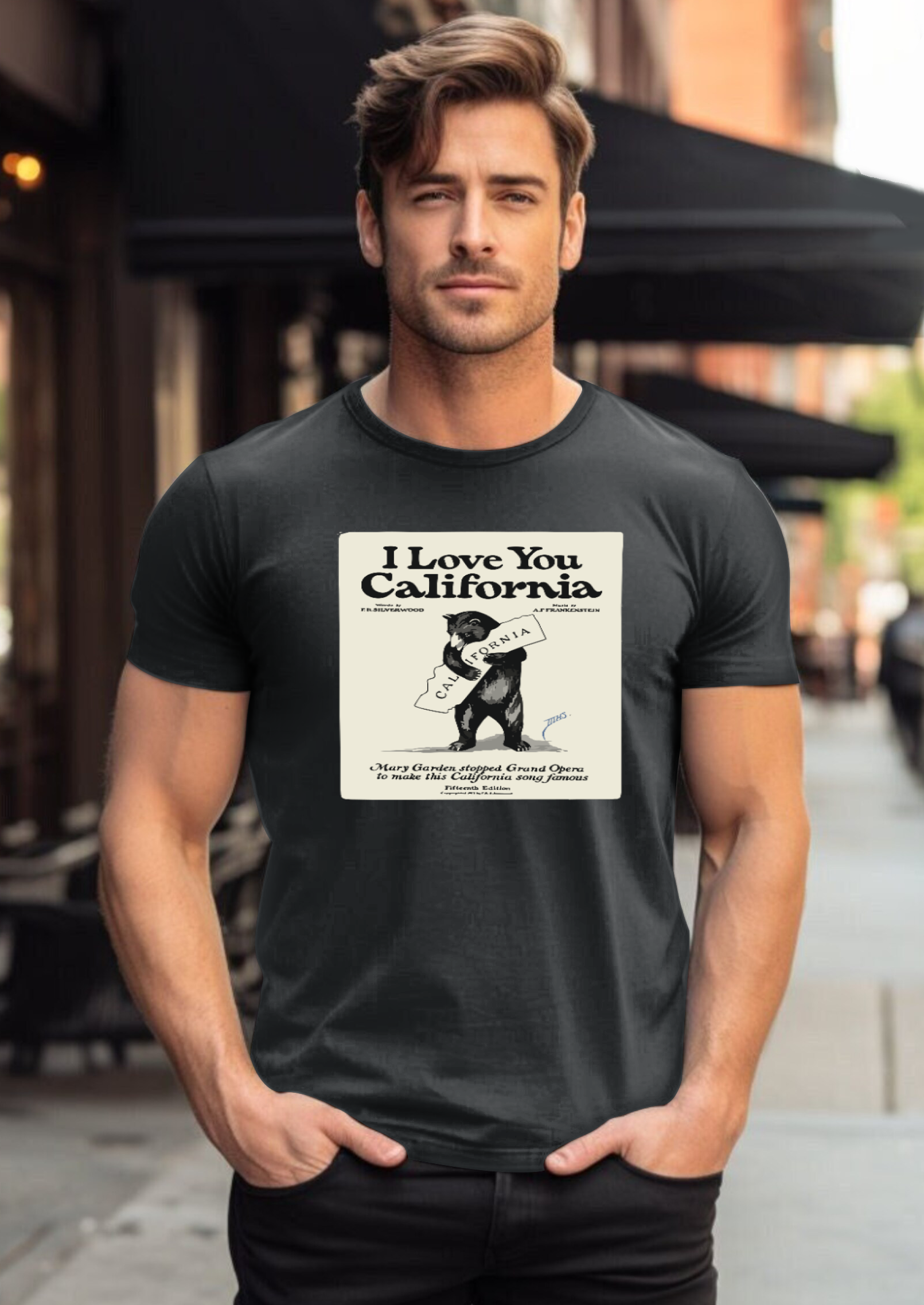 California I Love You T Shirt