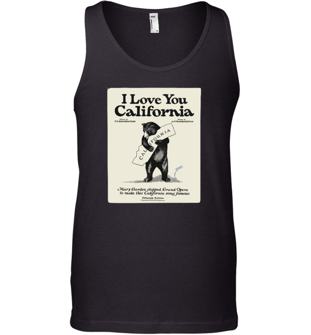California I Love You Tank Top