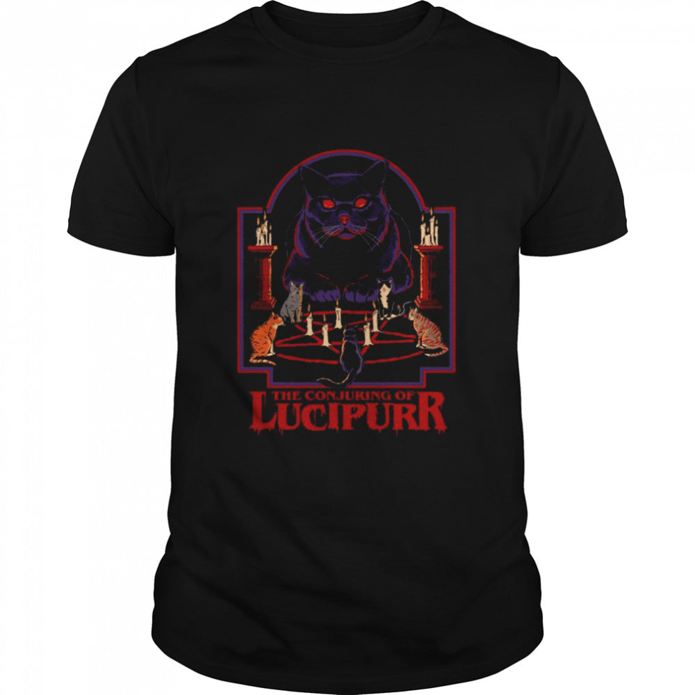 Cats The Conjuring Of Lucipurr Halloween T shirt