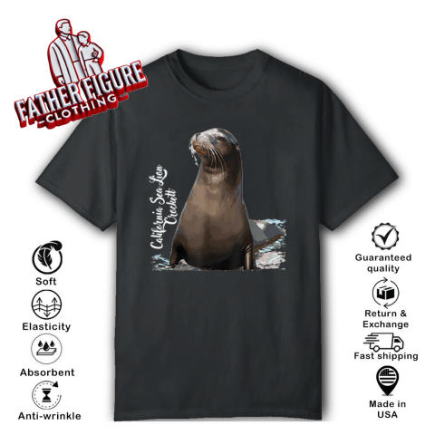 California Sea Lion Crockett T Shirt