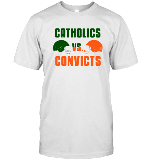 Catholics Vs Convicts T Shirt