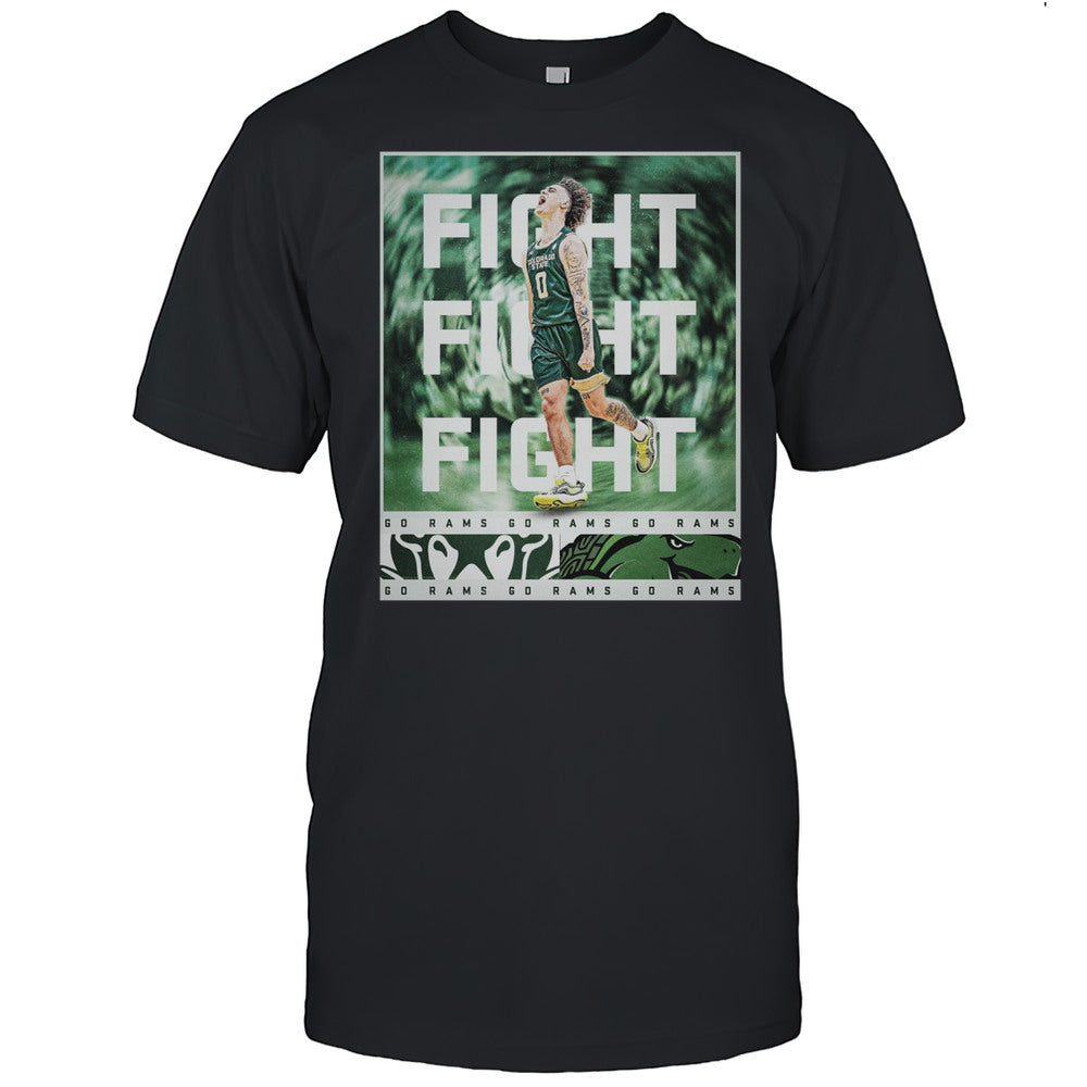 Colorado State Rams Fight Fight Fight Go Rams NCAA Tournament Round Of 32 Poster T shirt