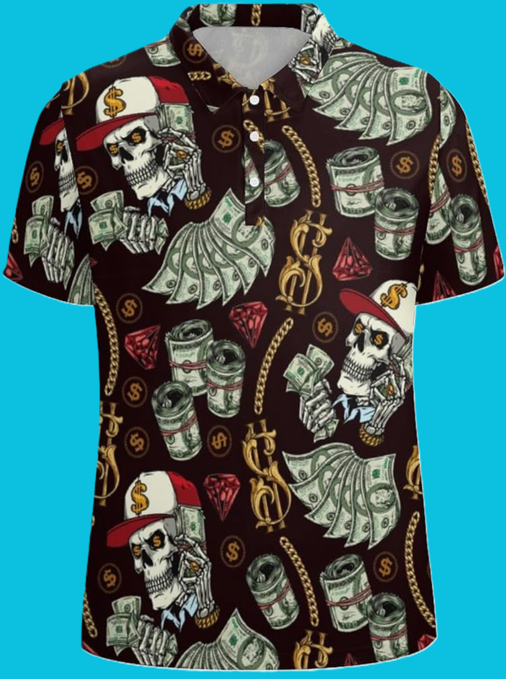 Copy Of The Grateful Dead Shirts Polo Men Gifts For Dad