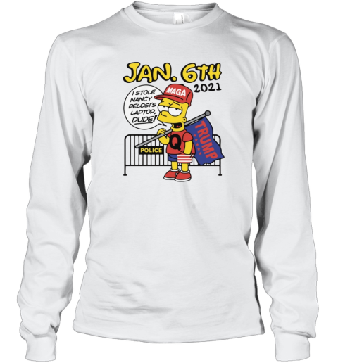 Bootleg Bart Jan 6Th 2021 Long Sleeve T Shirt