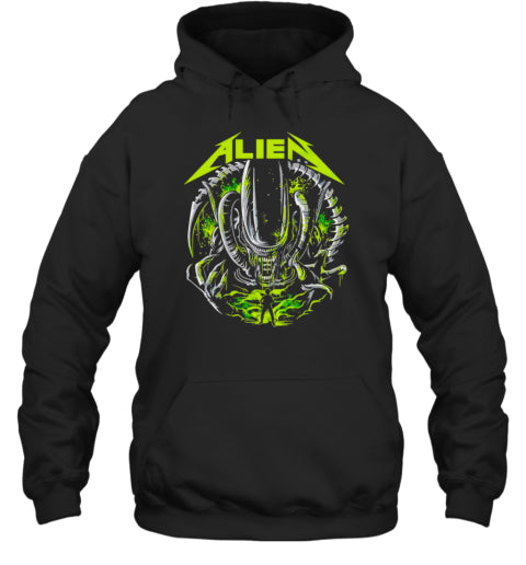 Creeping Death Alien Horror Halloween Design T Shirt