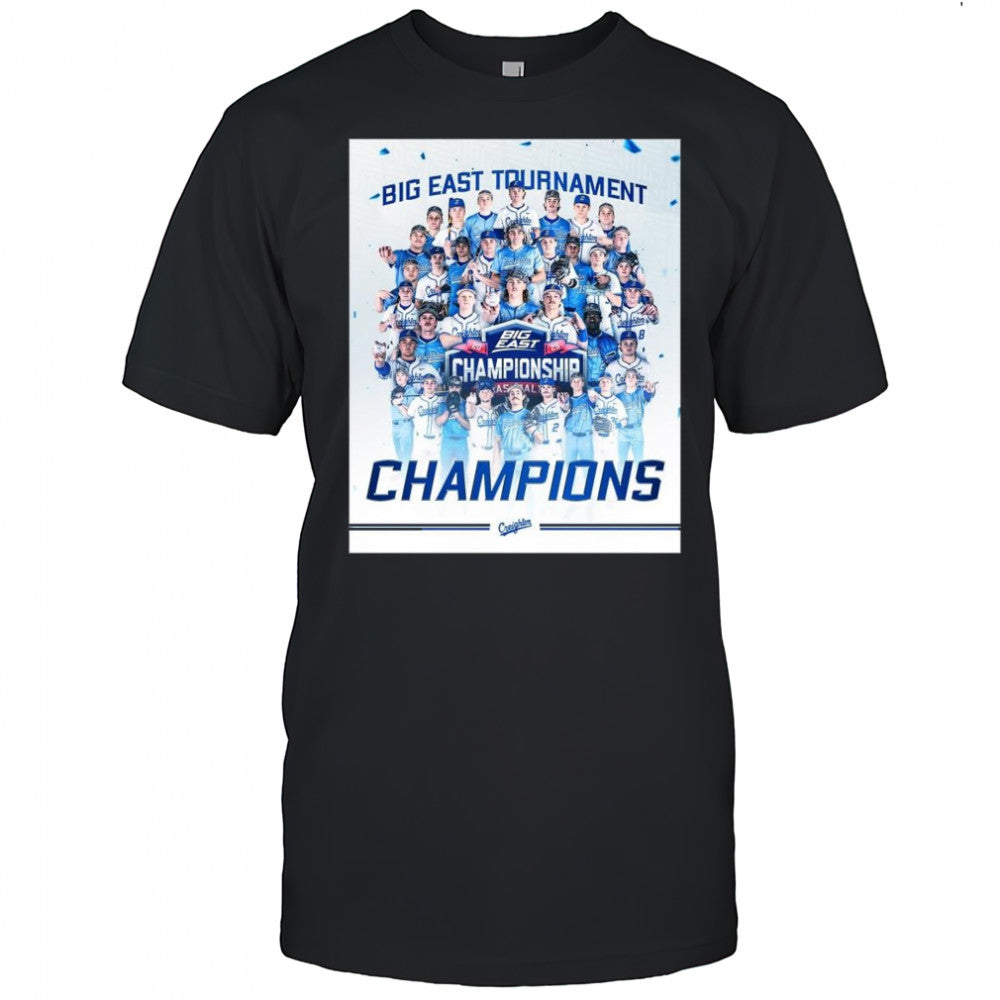 Creighton Bluejays Big East Tournament Champions All Teams Shirt