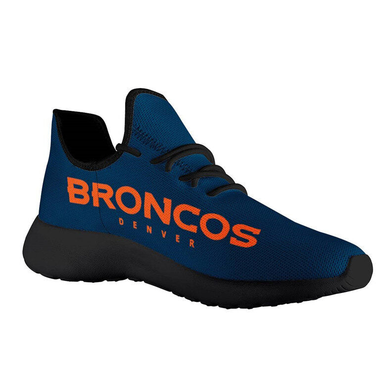 Custom Running Shoes Denver Broncos Nfl Fans Sneakers Wzx0013Z60Wzx0013Z61