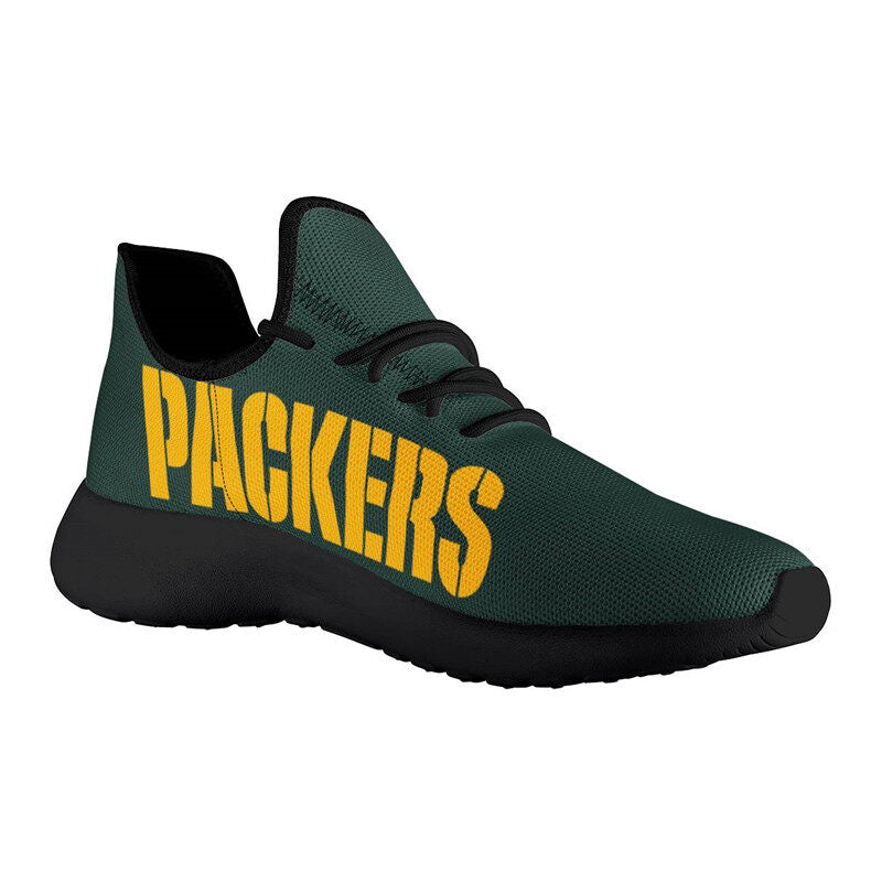 Custom Running Shoes Green Bay Packers Nfl Fans Sneakers Wzx0030Z60Wzx0030Z61