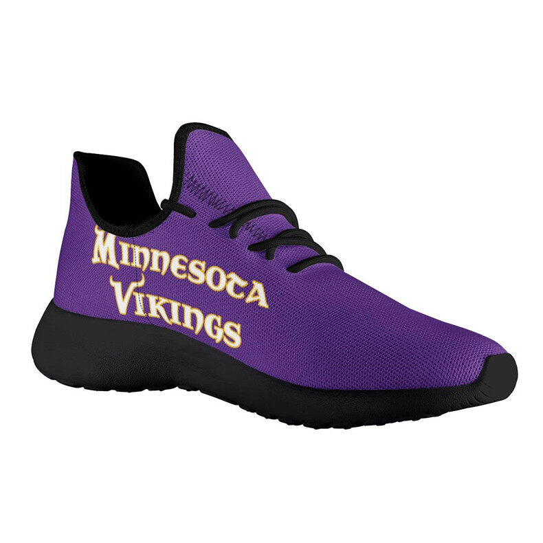 Custom Running Shoes Minnesota Vikings Nfl Fans Sneakers Wzx0018Z60Wzx0018Z61