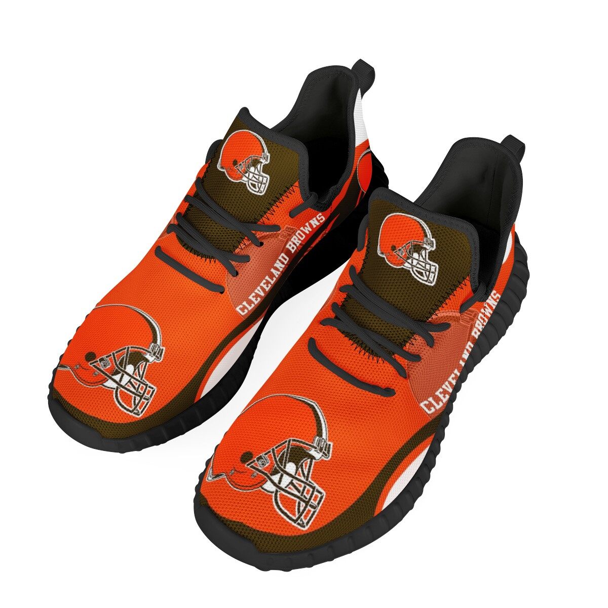 Customize Nfl Team Cleveland Browns Sneakers Unisex Shoes Fx N149 Z66