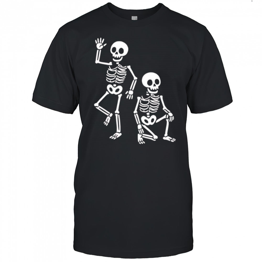 Dancing skeleton fuck Trump Halloween shirt