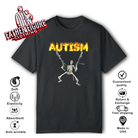 Autism Skeleton Meme T Shirt