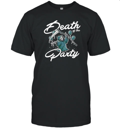 Death Of The Party Halloween T Shirt