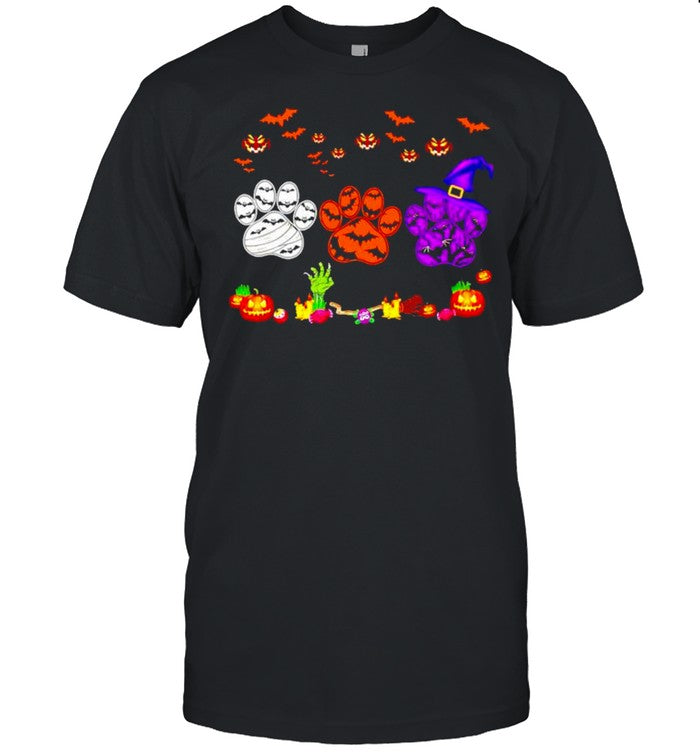 Dog Halloween trick or treat shirt