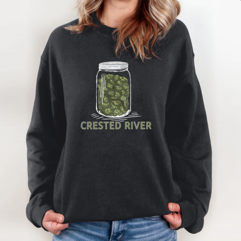 Crested River Cannabis Sweatshirt