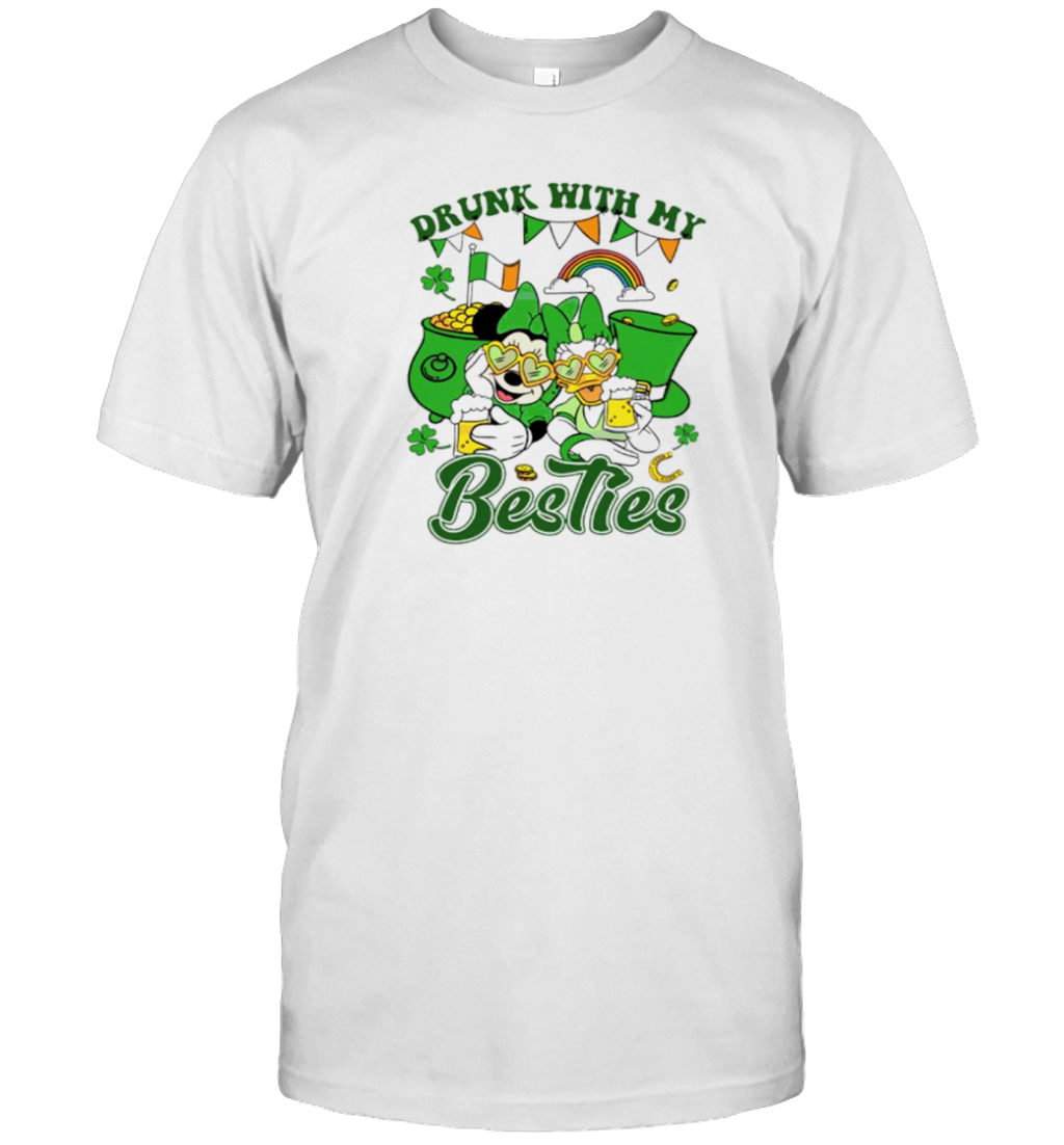 Drunk With My Besties Patricks Day T Shirt