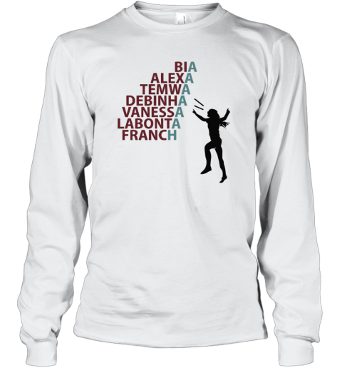 Bia Alexa Temwa Debinha Vaness Labonta Franch Long Sleeve T Shirt