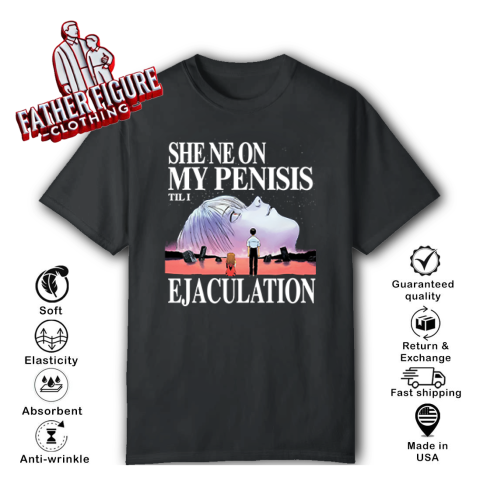 Asuka And Shinji She Neon Penisis Til I Ejaculation T Shirt