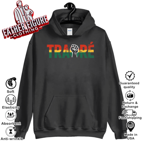 Burkina Faso Ibrahim Traore Hoodie