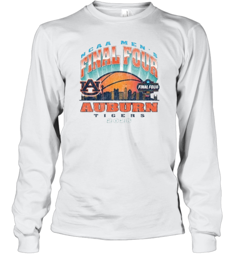 Auburn Final Four Shirt 2025 Ncaa Basketball Long Sleeve T Shirt