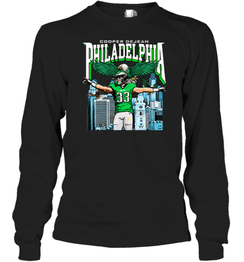 Dark Horse X Cooper Dejean Philadelphia Eagles Skyline Long Sleeve T Shirt