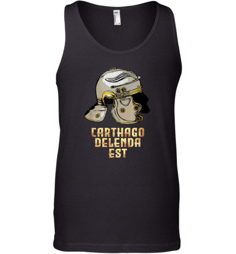 Carthago Delenda Est Roman Quote Tank Top