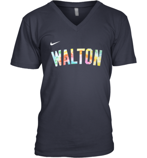 Bill Walton Tie Dye V Neck T Shirt