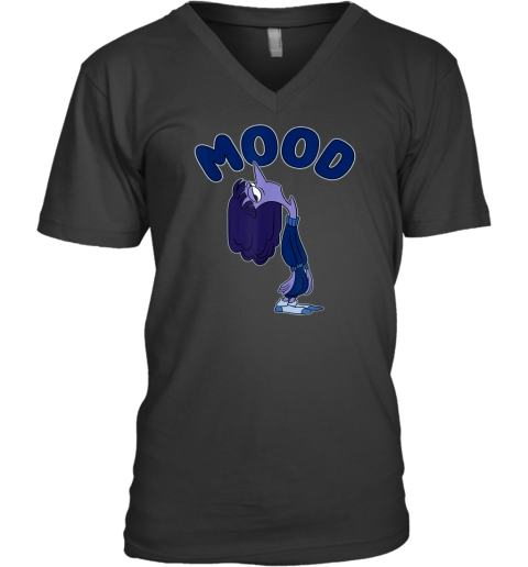 Disney Pixar Inside Out 2 Mood Ennui Bored V Neck T Shirt