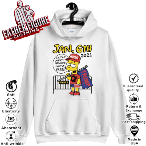 Bootleg Bart Jan 6Th 2021 Hoodie