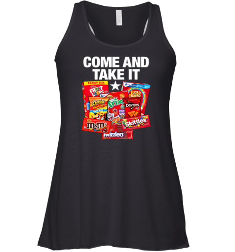 Come And Take It Food Dyes Racerback Tank