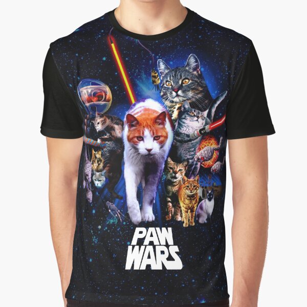 PAW WARS Graphic T-Shirt for Sale by TheGraphicGuru