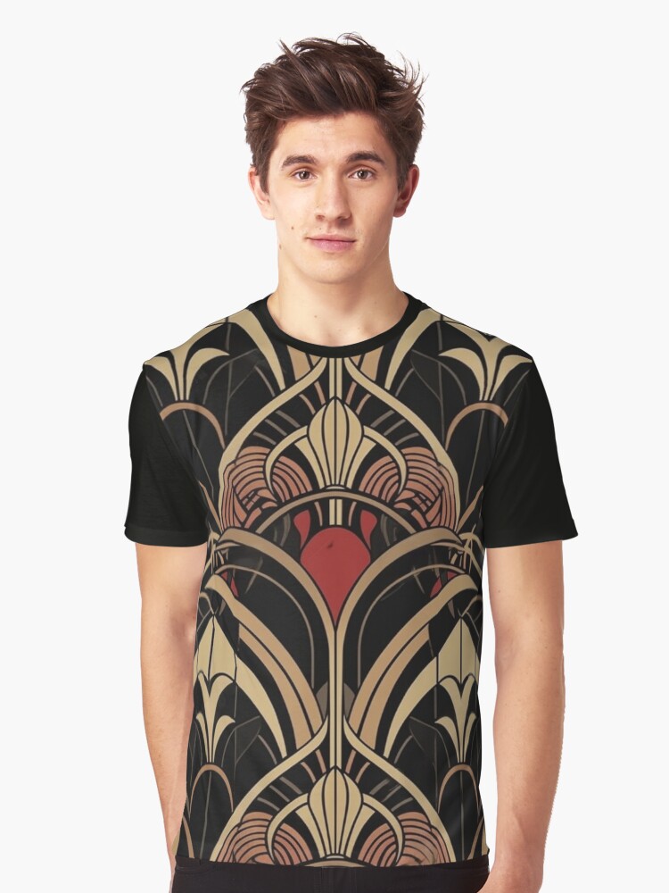 Art Deco Pattern Three Graphic T-Shirt